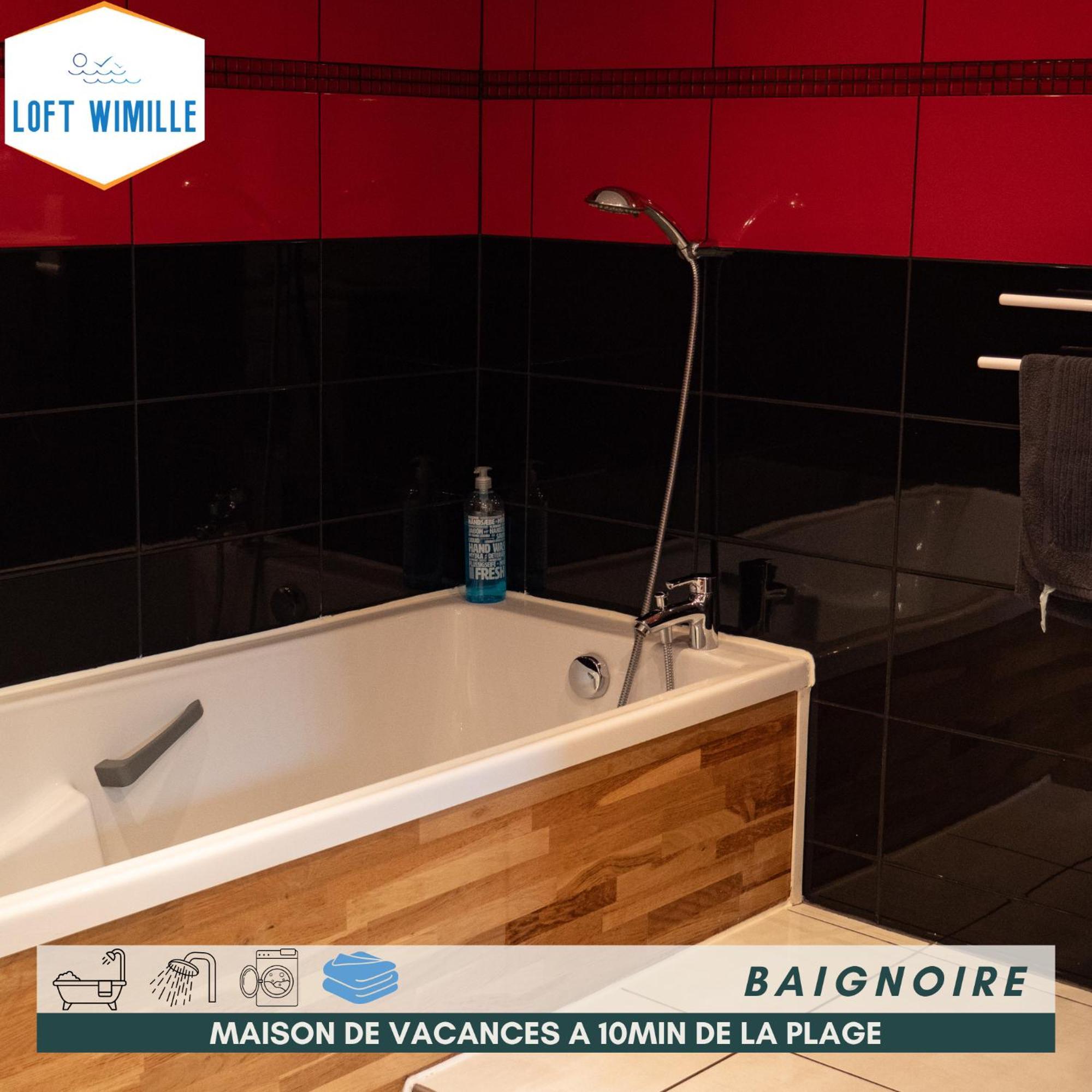 Loft Spacieux A Wimille, Proche De Nausicaa Et Des Plages, 8 Couchages Esterno foto